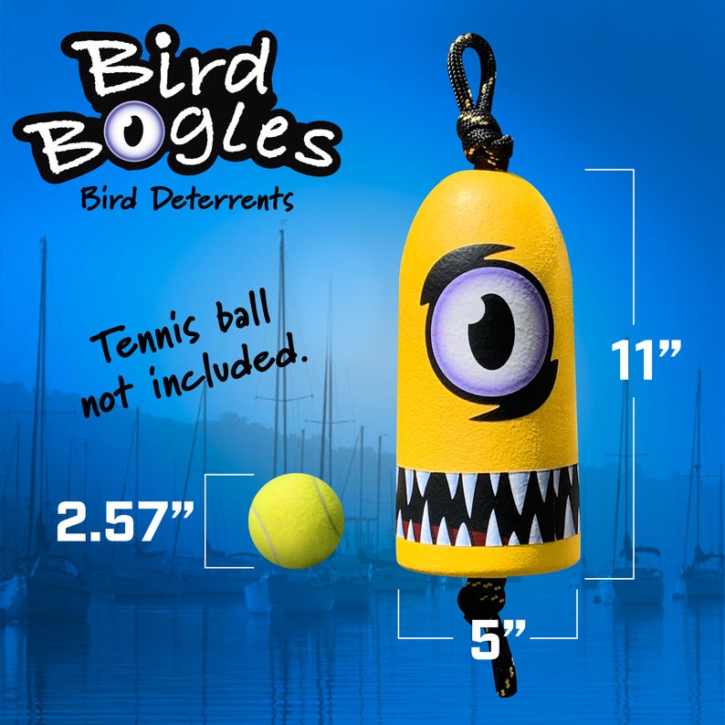 Bird Bogles, Bird Deterrents for Boats, Home, Farm, and Business. - Etsy