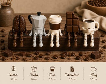 Koffiehoekdecor | Kerstcadeau voor koffieliefhebbers | Koffiestationdecoratie | Coffeeshopdecoratie | Grappig koffiedecor