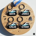 Custom Swimming Name Keychain – Swimmer Gift Tag product logo