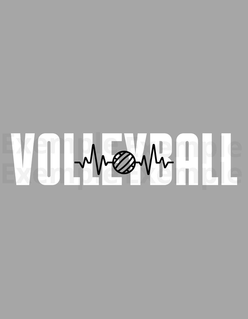 Volleyball SVG VOLLEYBALL Svg Cut Files for Cricut - Etsy
