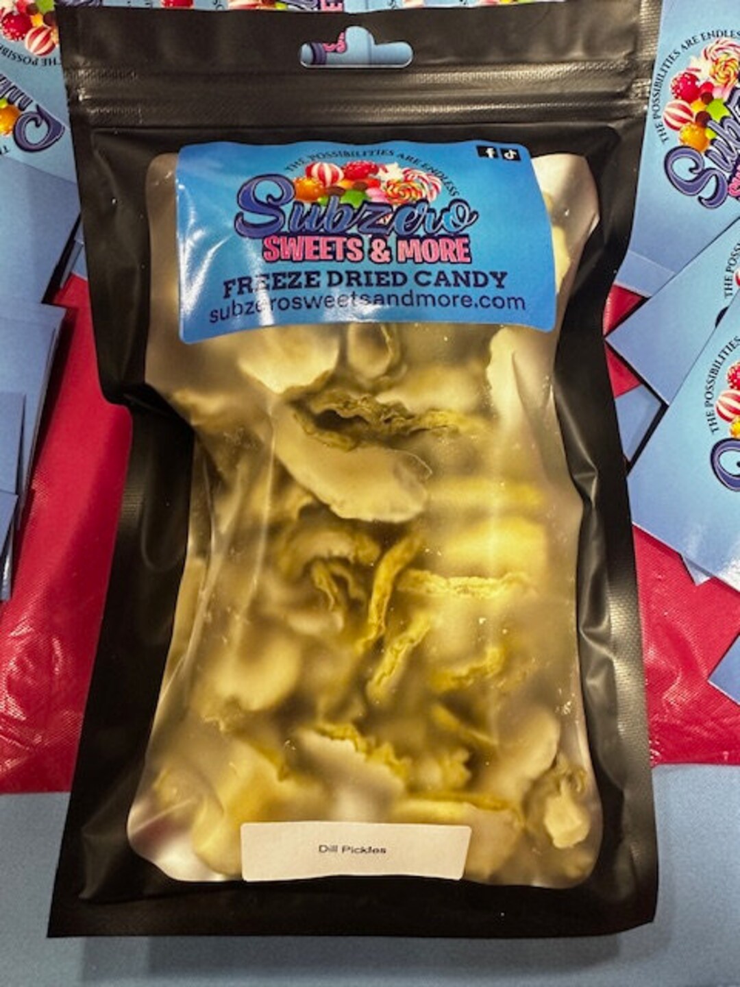 Gourmet Freeze Dried Pickles Crispy and Tangy Snack for Food Etsy