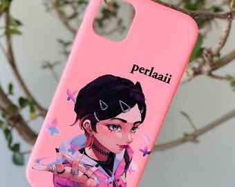 Clove Valorant Phone Case,Valorant Stickers,Valorant Clove Cute Phone Case, Valorant Phone Case, Valorant Agents Phone Case