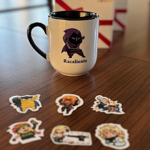 Valorant Omen Mug,Omen Valorant Cup,Valorant Merch,Cypher,Jett,Sage,Reyna,Raze,Killjoy,Fade,Iso,Valorant Sticker,Valorant Cup,Gamer Geschenk