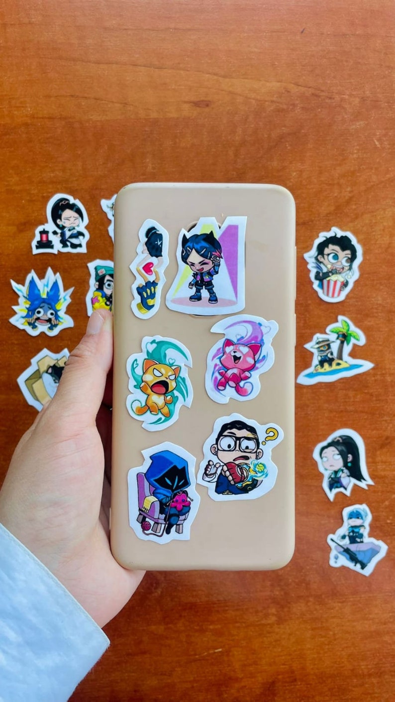Valorant Sticker Set, Valorant Stickers , Valorant Matte Sticker,clove ...