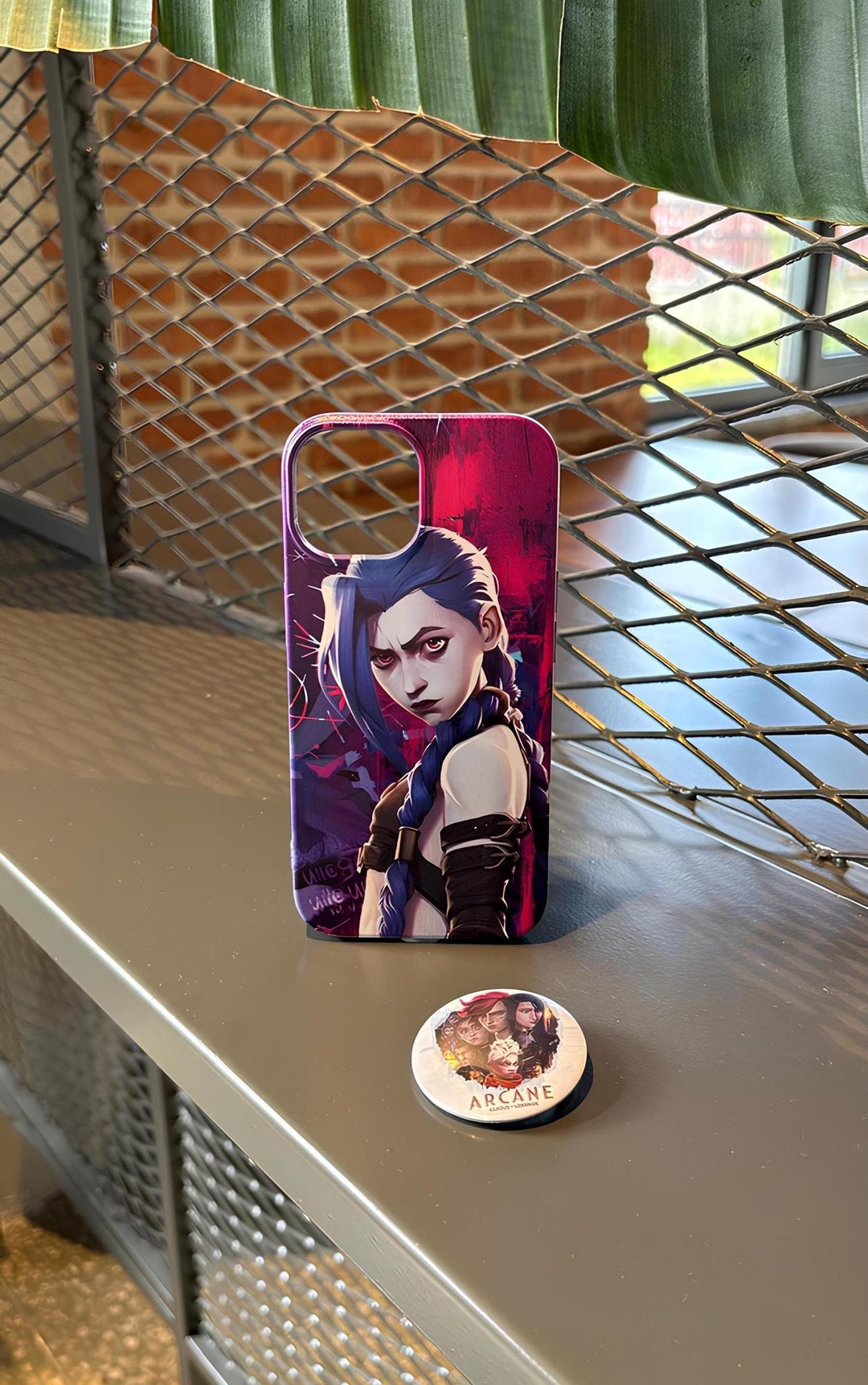Jinx Arcane Phone Case,arcane Gifts,arcane Merch,jinx League of Legends