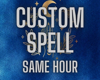 SAME DAY |Powerful Custom Spell - Make A Wish - Personalized Spell - Fast Impact - Immediate Results