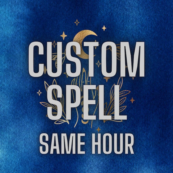 SAME DAY |Powerful Custom Spell - Make A Wish - Personalized Spell - Fast Impact - Immediate Results