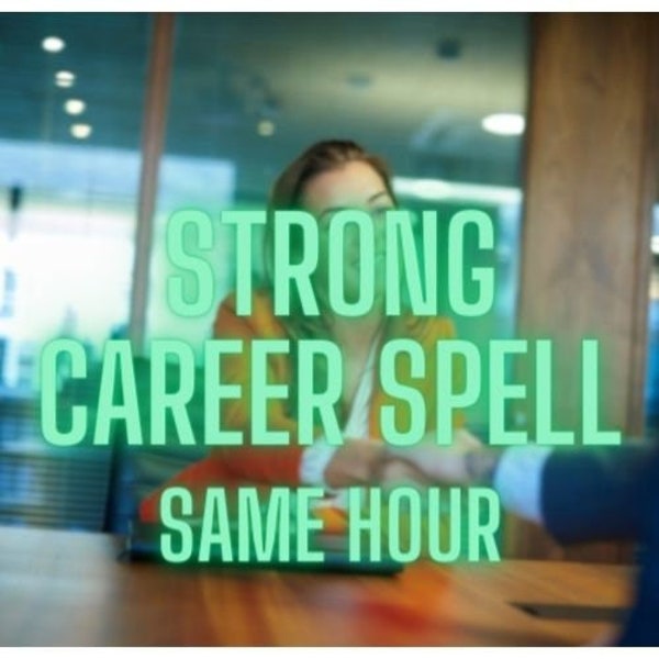 SAME DAY | Powerful Career Advance Spell - Promotion Spell - Business Spell - Job Spell