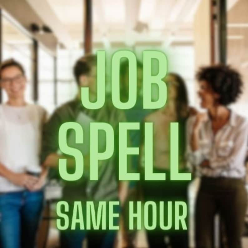 SAME DAY Dream Job Spell New Job Spell Success Spell Career Advance Powerful Spell Fast Results image 1