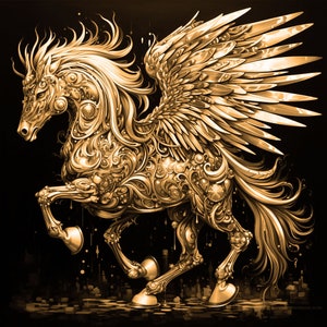 Pegasus Cross Stitch Pattern Instant Download Pegasus Urban Cross Stitch Pattern Fantasy Urban Cross Stitch Pattern Mythical Cross Stitch