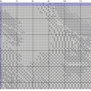 White Horse Cross Stitch Pattern Instant PDF Download Gray Horse Cross ...