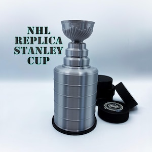 NHL Stanley Cup Replica – 3D-Printed Trophy for Ice Hockey Fans! Perfect for Gifts, Fan Cave, Game Room, and Sports Memorabilia Collection