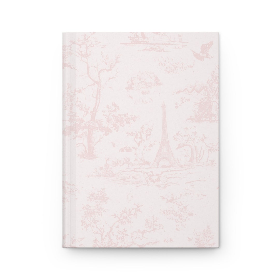 Light Pink Toile Journal! French Toile, Cottagecore Aesthetics, Paris ...