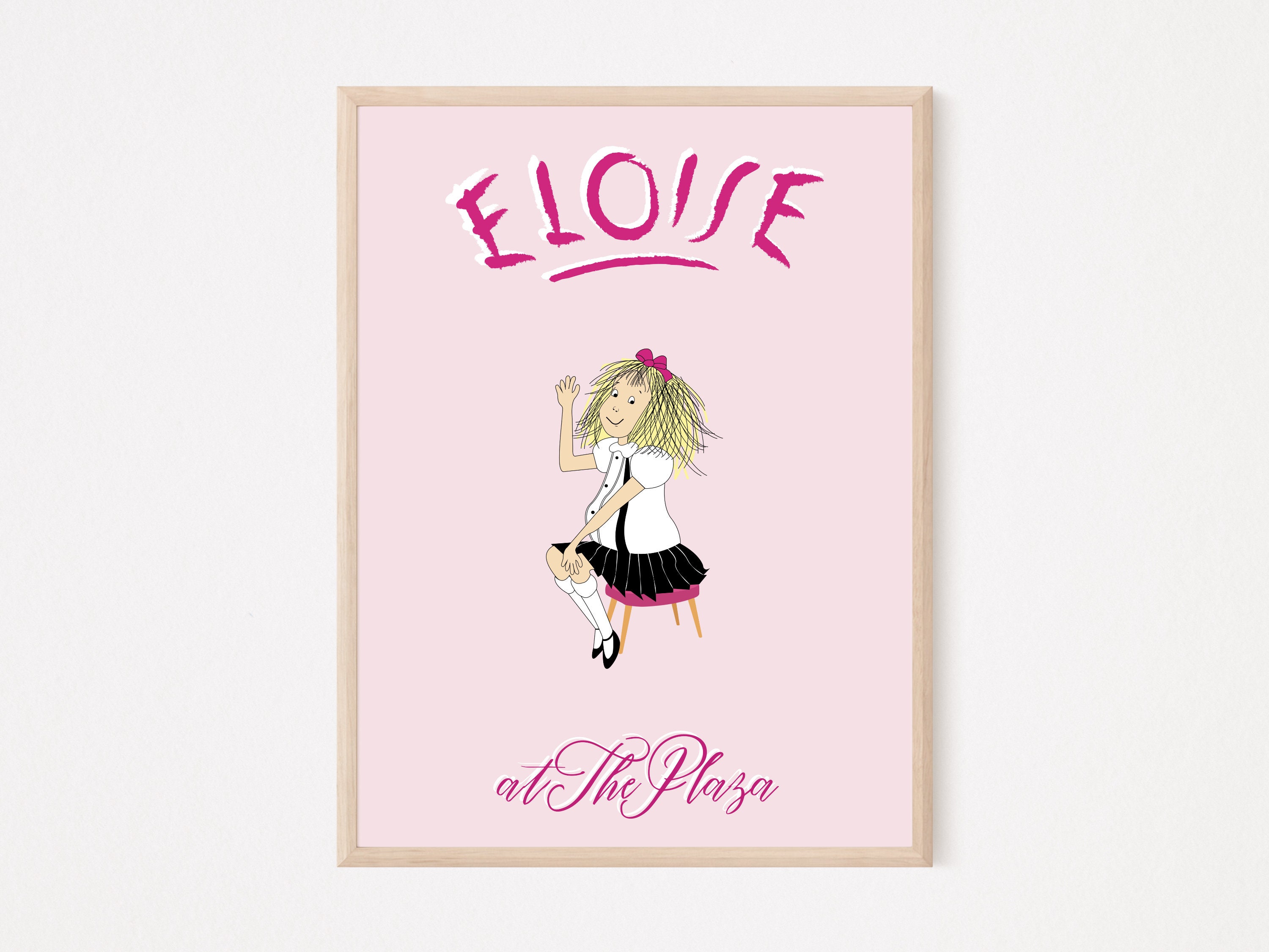 Eloise at the Plaza, DIGITAL DOWNLOAD, Eloise at the Plaza Print, Eloise at  the Plaza Art, Preppy Aesthetic Printable Art, the Plaza Hotel - Etsy