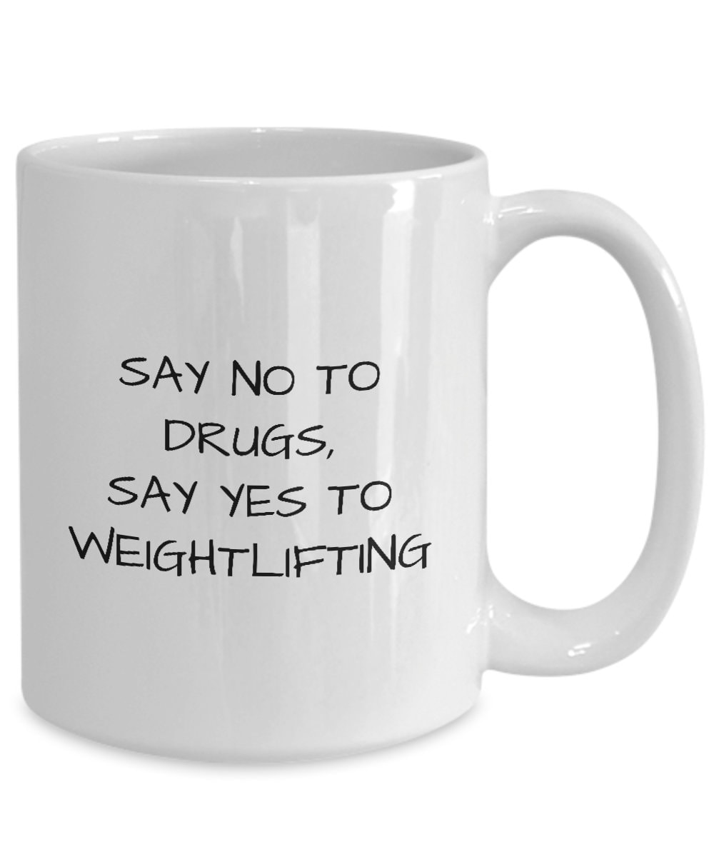 Weightlifting Coffee Mug, Powerlifter Mug, Weightlifter Mug, Gift for