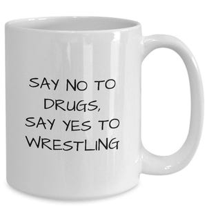 Wrestling Mug, Wrestler Mug, Professional Wrestler Mug, Gift For Professional Wrestler, Gift For Wrestler, Professional Wrestler