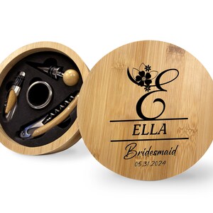 Bridesmaid Gifts, Gifts For Bridesmaid, Custom Wedding Gifts For Bridesmaid, Personalized Bridesmaid Gifts, Custom Wine Box