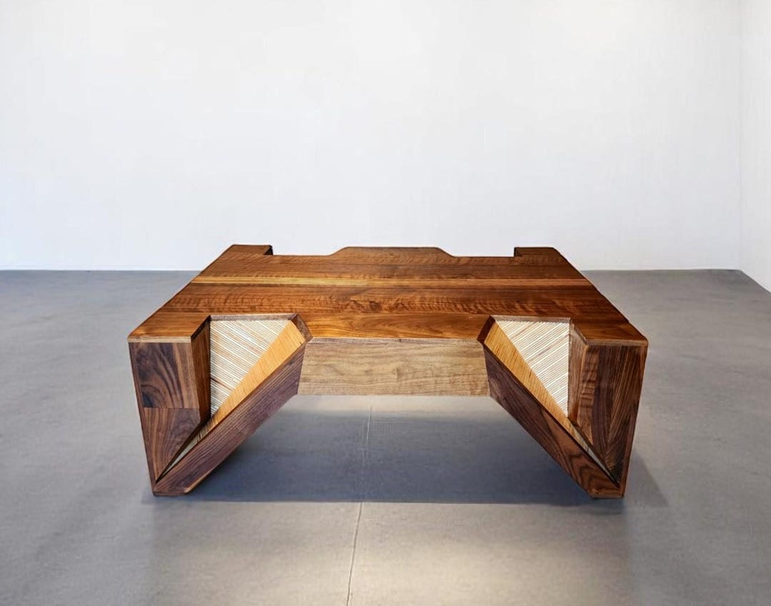 Stryker Table. Bold and Angular. Strikes and Stripes. Modern Geometric ...