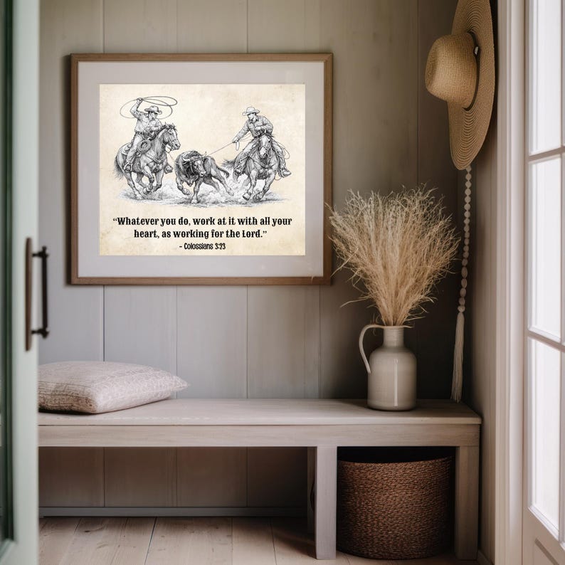 Team Roping Qoute Team Roping PNG Graphic Printable Digital Download Western Decorating ...