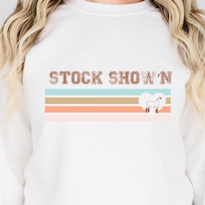 Stock Show LAMB Livestock PNG Digital Download Stock Show&#39;n, Fair Animal Showing. Sheep Showing. Stockshow Shirt.