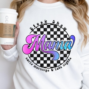 Stock Show Mama PNG Digital Download fair shirt design stock show momma stock show mom animal showing sublimation design tshirt design