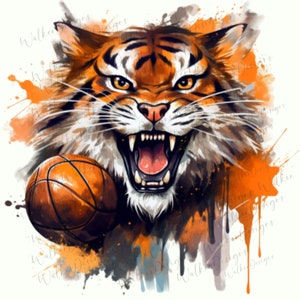 Wildcat Basketball PNG Digital Download Retro In My Wildcats Era Black and Orange School Sports Activities School Spirit Clipart