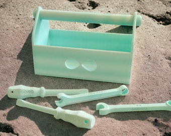 3D-Printed Kid's Toy Toolbox Set