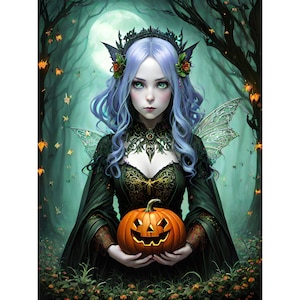 Halloween Collection Vol. 1, AI Artwork, Instant Download, Printable.
