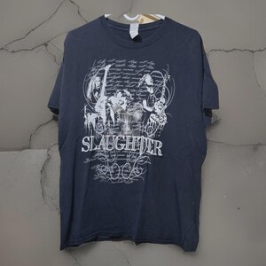 SLaughter Tour 1991 Tシャツ Lサイズ CCI スローター SLaughter Tour