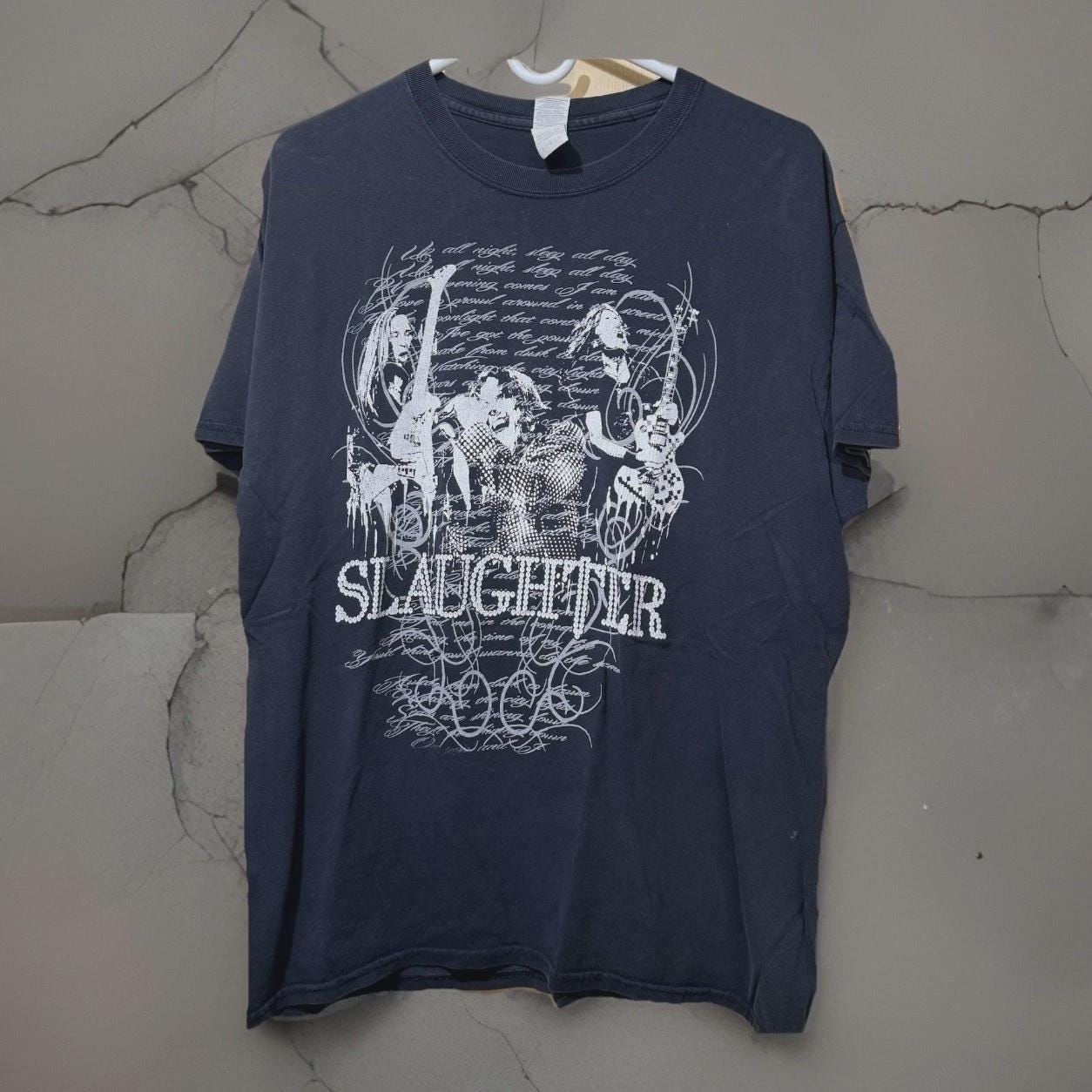 Slaughter Vintage Tour Shirt - Etsy