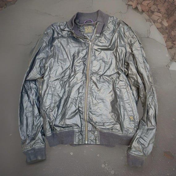 Vintage Mens Jacket 80-90s Type G-1 U.S NAVY SCOTCH Brand Y2K L/XL 