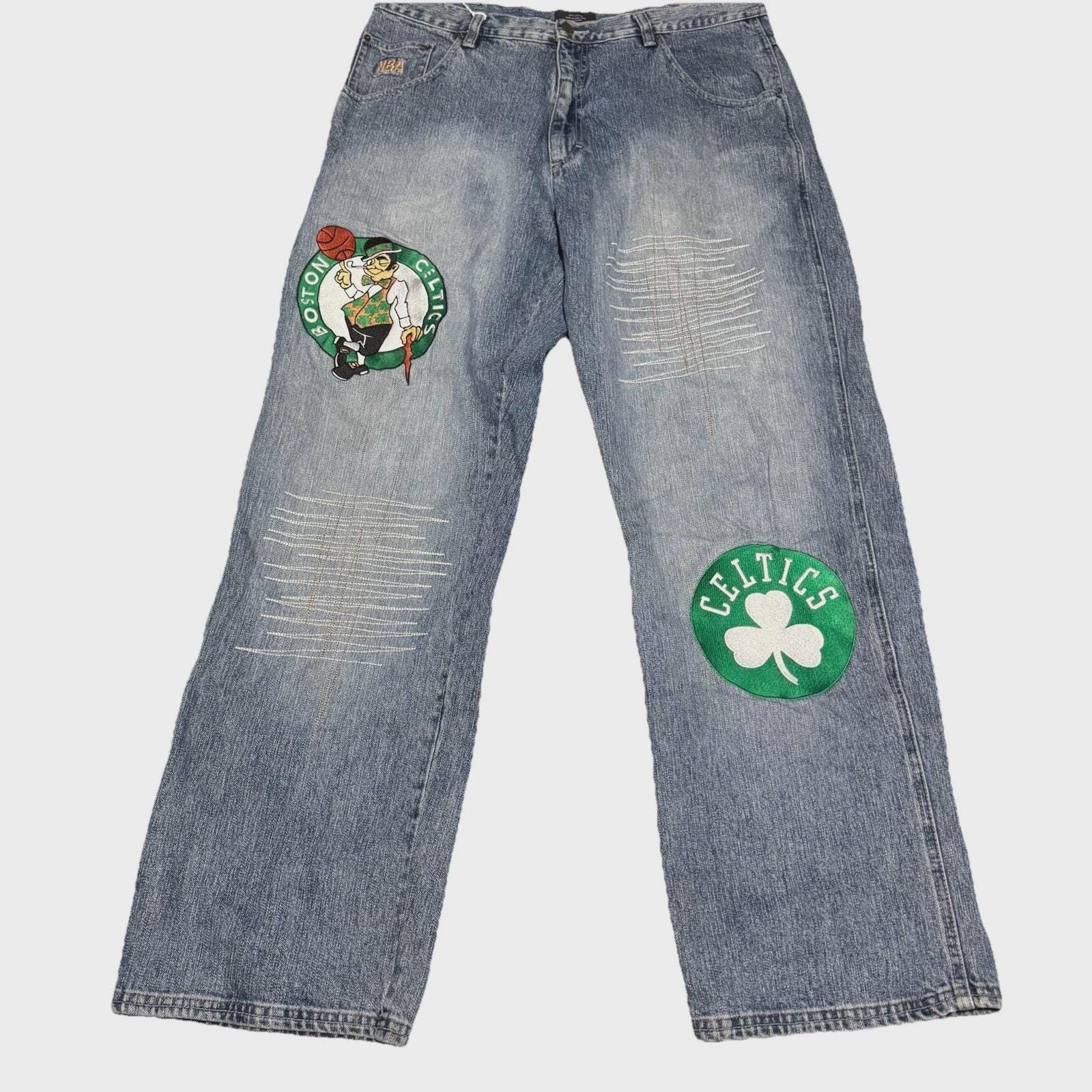 UNK ボストン・セルティックス デニムパンツ 38