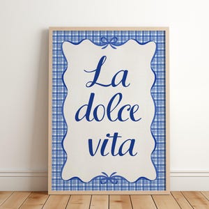 La Dolce Vita Art Print, Italian Wall Art, Printable Art, Italian Coastal Art, Italian Lifestyle Art, Italian Art Print, Digital Download