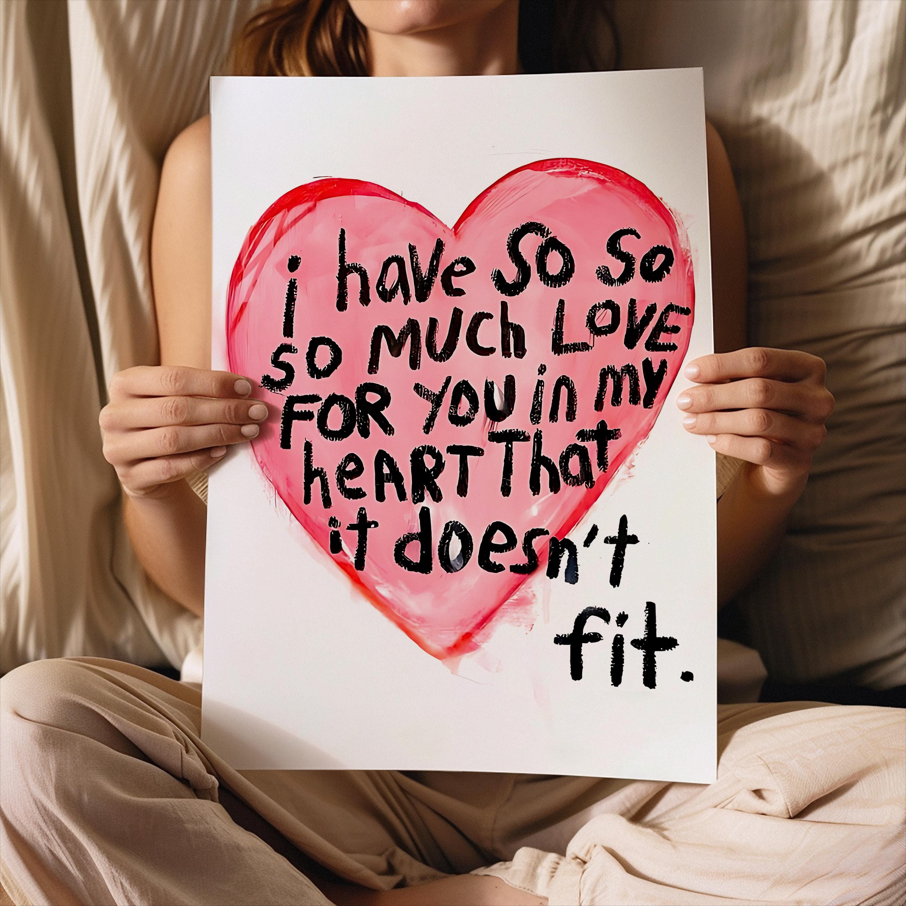 MADO So Much Love poster | Finnish Design Shop