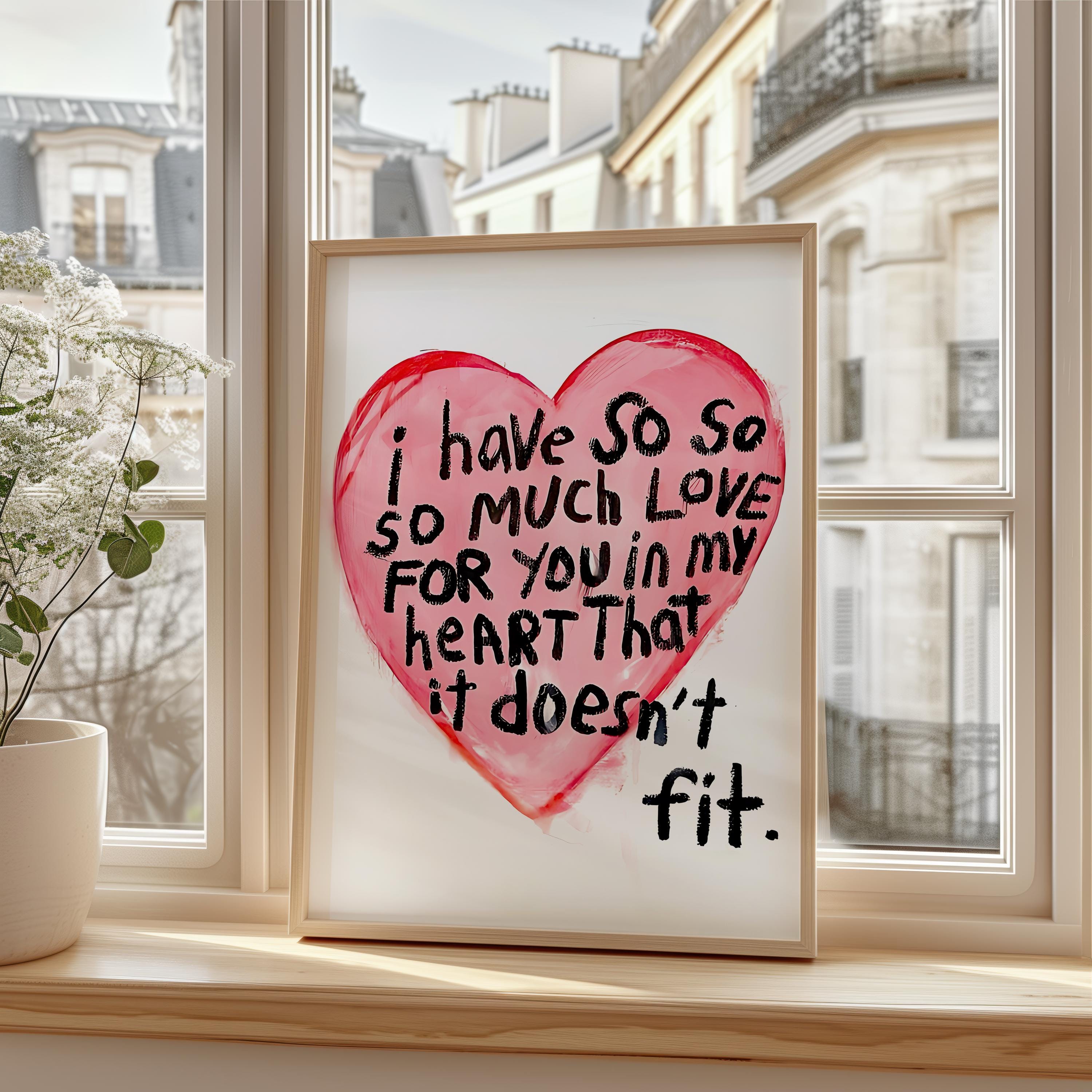 MADO So Much Love poster | Finnish Design Shop