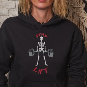 Dead lift, deadlift, workout, workout shirts, spooky workout, Halloween workout, skeleton deadlift, funny halloween, funny workout shirt