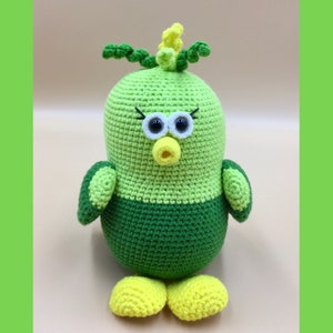 Puffy Bird Crochet Pattern by Lovely Lila Dolls, Amigurumi Bird, English, Pdf, Toy Pattern, Crochet Animals, DIY