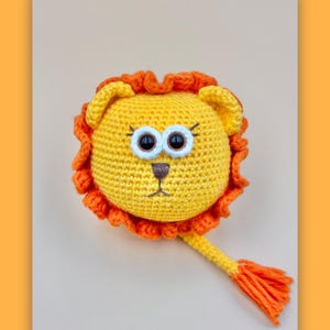 Jim The Lion Crochet Pattern by Lovely Lila Dolls, Amigurumi Lion Pattern, English Pattern, Pdf, Toy Pattern, Crochet Animal Pattern, DIY )