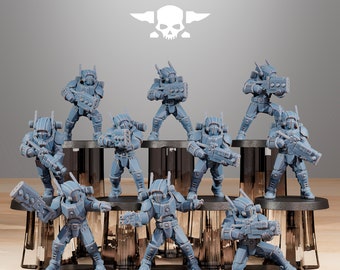 Tarion Clone Infantry von StationForge/ Wargame Miniatures/ 10Figuren +Bases