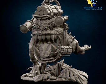 Commando Pet Bomb from MeshBrainLab/Wargame Miniature+ Free Base