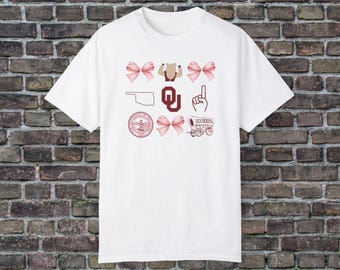 Oklahoma Sooners Bow Comfort Colors