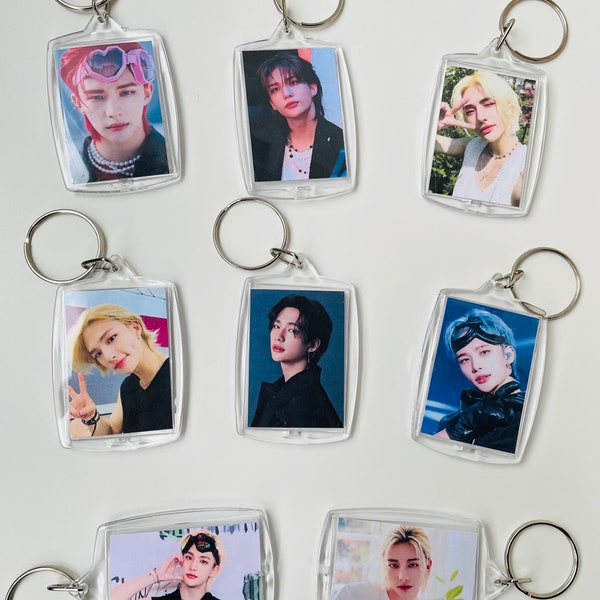 Stray Kids HYUNJIN Keychains Keyrings