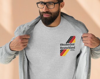 Deutschland Germany Oktoberfest Sweatshirt, 2024, German Flag, October, Festival, Gift for teacher, Germany Lover, Souvenir Crewneck