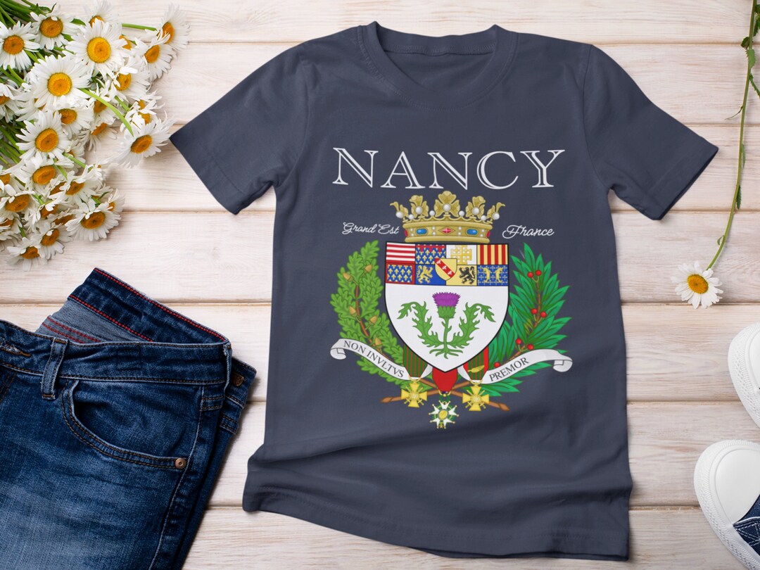 Nancy France Shirt, Coat of Arms, Elegant Design, Gift, Mother's Day, Travel, Sparkling Wine, Men's Women's Souvenir, French - Etsy Nancy France Shirt, Coat of Arms, Elegant Design, Gift, Mother's Day, Travel, Sparkling Wine, Men's Women's Souvenir, French - Etsy