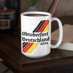 2024 Oktoberfest Germany Mug, Munchen Deutschland, Souvenir, Beer Lover, Beer Fest, Gift for him, Volksfest, bier garten, Coffee Tea