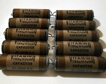 Condensatore Sprague 196P10552S4 - 1uF 200V 5% - Vitamin Q - Made In USA