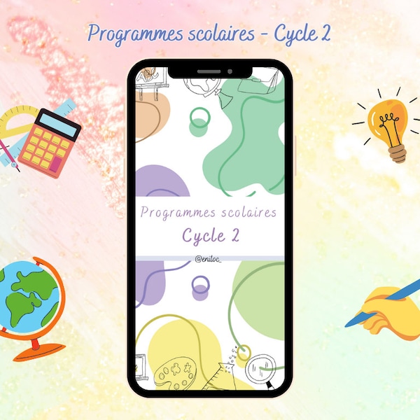Fiches programmes scolaires - Cycle 2