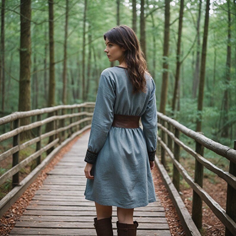 Ethnic Celtic Viking Norse Women's Robe