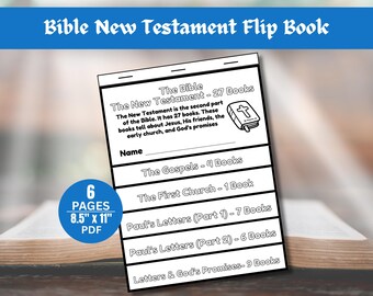 Sunday School Craft, Kids Bible Crafts, Bible Study, Mini Book, Bible Coloring Pages, Kids Bible Activity, Homeschool Bible, Bible Printable