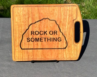 Military Cutting Board - Rock or Something